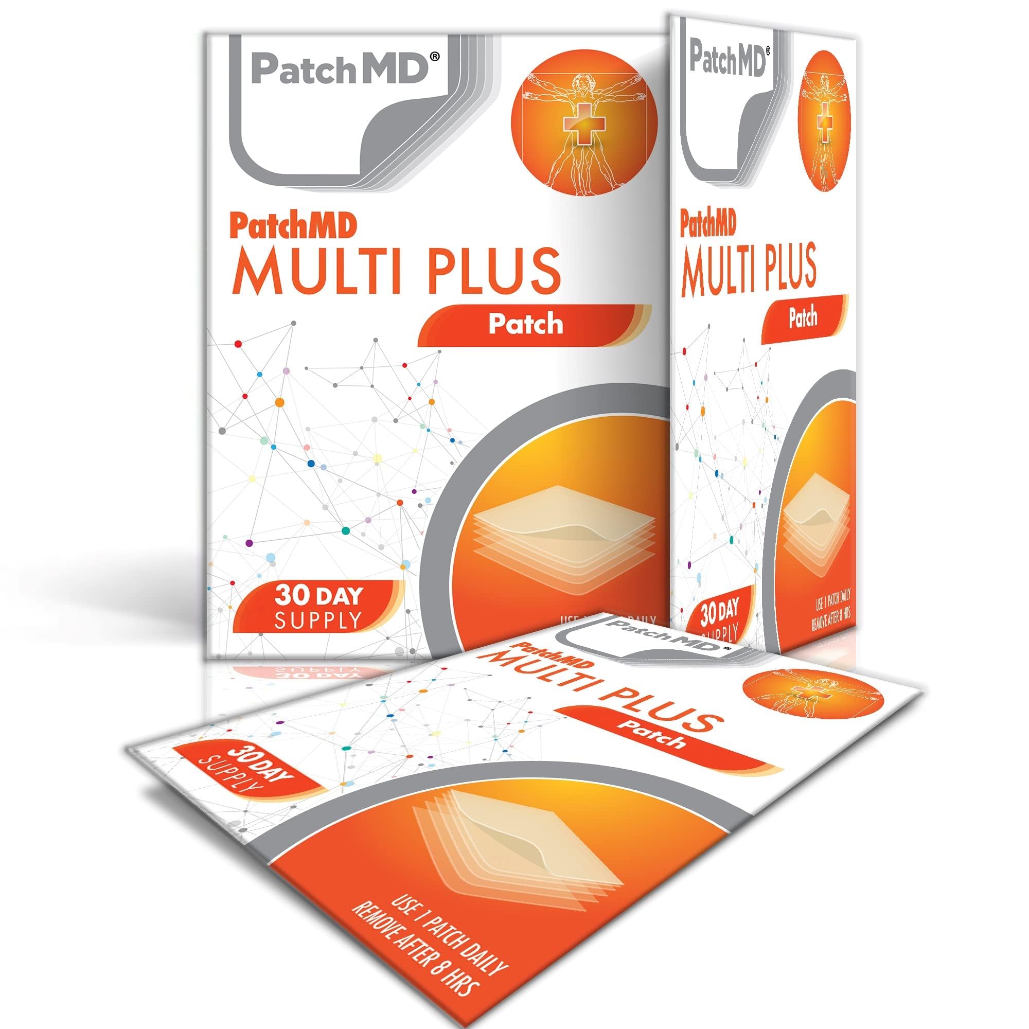 PatchMD Multivitamin Plus Topical Patch front view