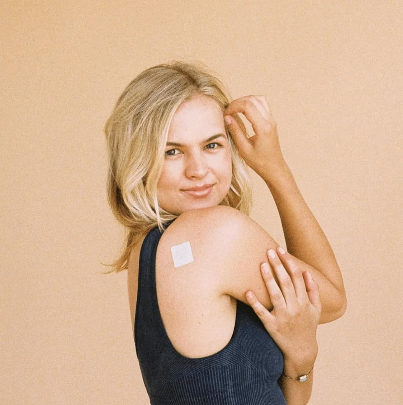 PatchMD Vitamin B12 Patch applied on skin