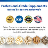 Patient One Carotenoid Complex 20mg Lutein Supplement ingredients list
