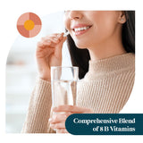 Pattern Wellness B-Complex Vitamin Capsules in hand