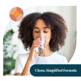 Pattern Wellness Cholesterol Complex capsules in a glass