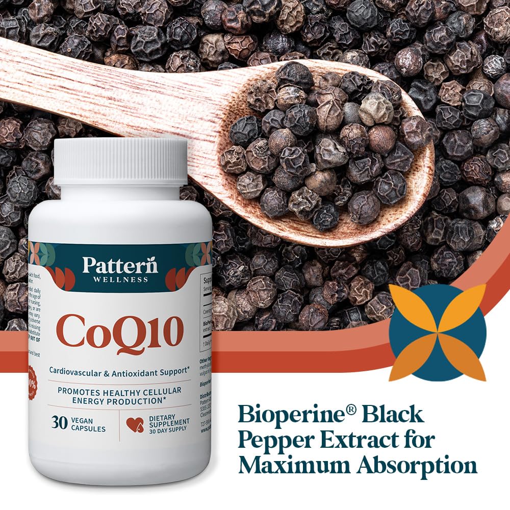 Pattern Wellness CoQ10 Supplement 28g lifestyle scene