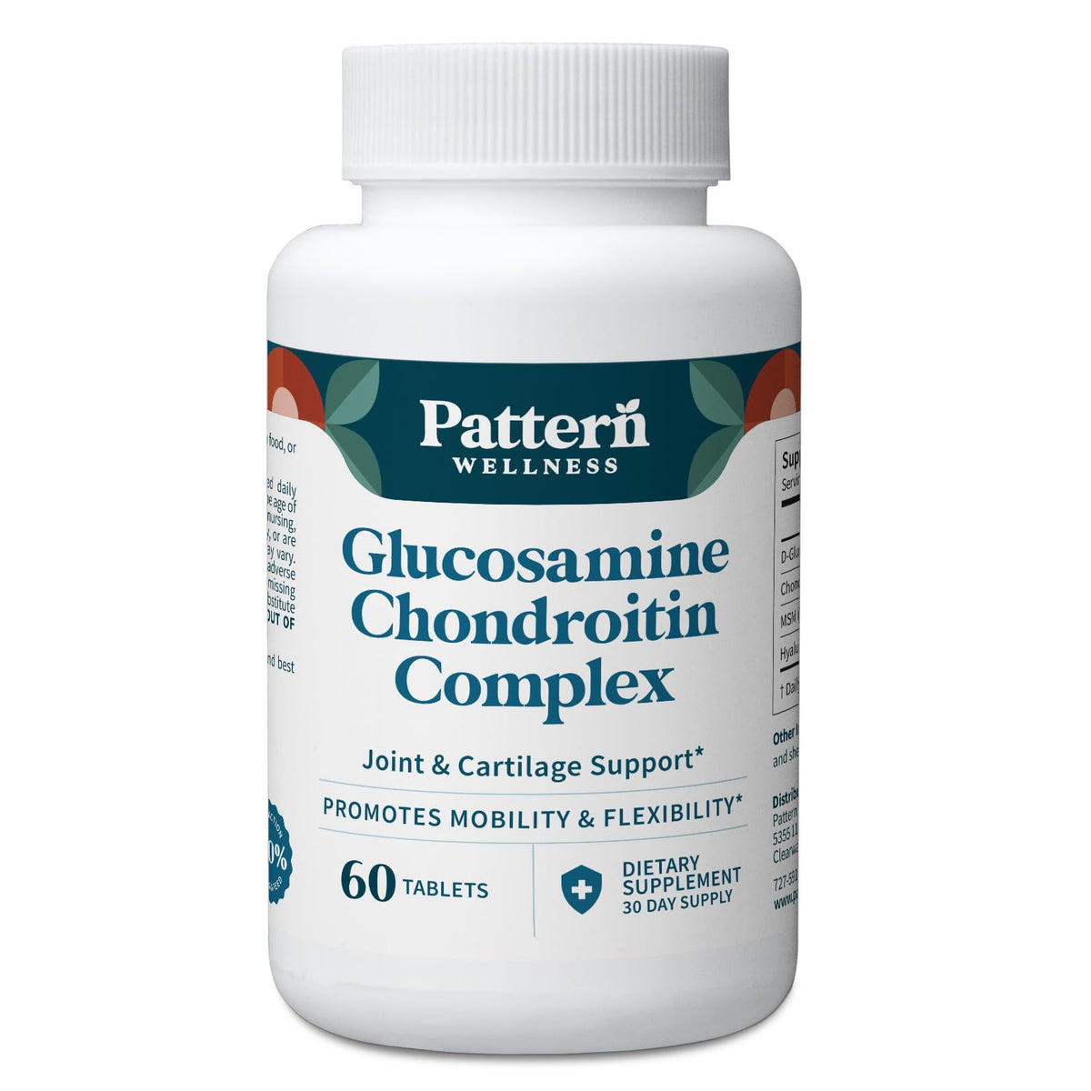 Pattern Wellness Glucosamine Chondroitin Complex front view
