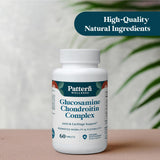 Pattern Wellness Glucosamine Chondroitin Complex on a wooden table