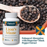 Pattern Wellness Lion's Mane Mushroom Capsules lifestyle scene