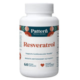 Pattern Wellness Resveratrol supplement bottle front view
