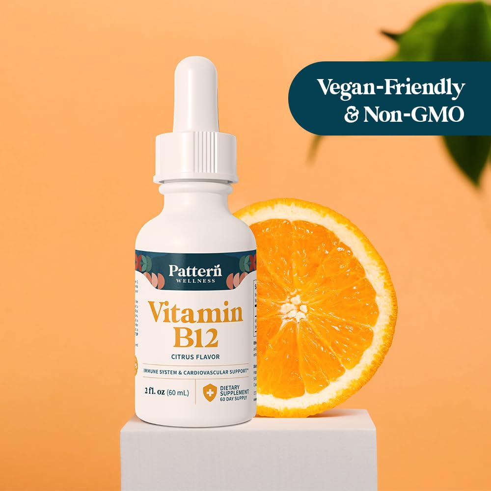 Pattern Wellness Vitamin B12 Sublingual Drops lifestyle scene