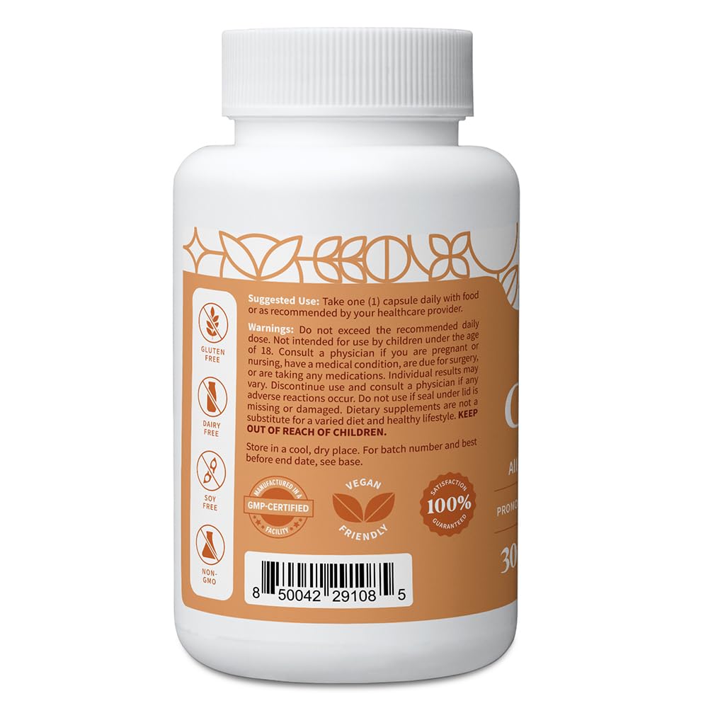Pattern Wellness Zinc Complex 50g side view showing ingredients