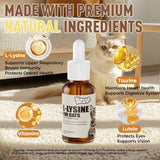 Paw & Purr Liquid L-Lysine Supplement for Cats packaging