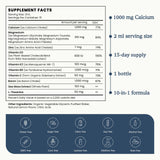 PAYAOCZ Calcium Magnesium Zinc Liquid Supplement with fresh lemons