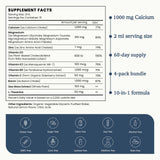 PAYAOCZ Calcium Magnesium Zinc Supplement lemon flavour drops
