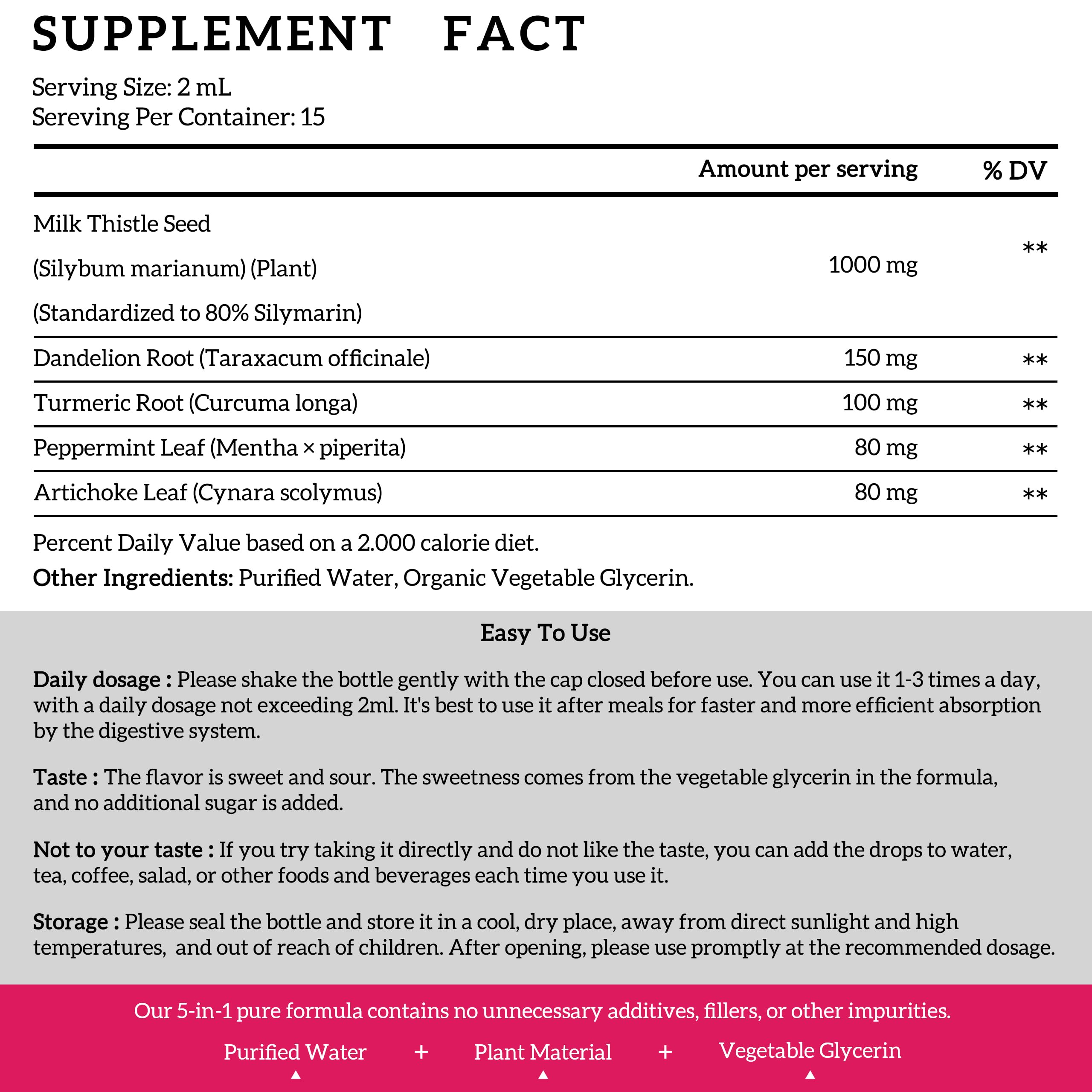 PAYAOCZ Organic Milk Thistle Extract Drops lifestyle scene