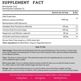 PAYAOCZ Organic Milk Thistle Extract Drops on a wooden table