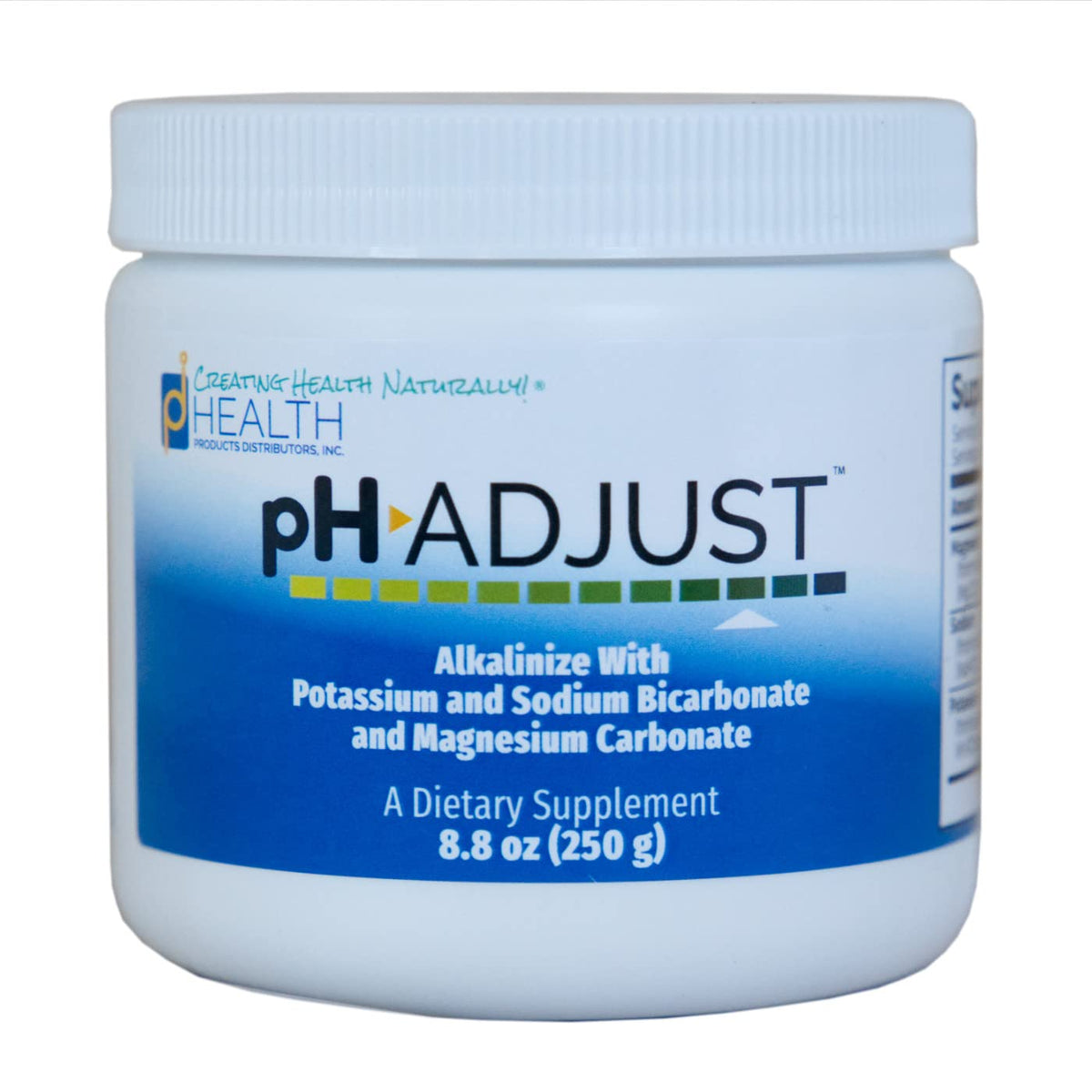 PDI Potassium Bicarbonate Powder 250g front view