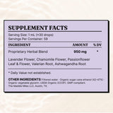 peace. love.. Sleepy Liquid Supplement 2fl oz with herbal ingredients