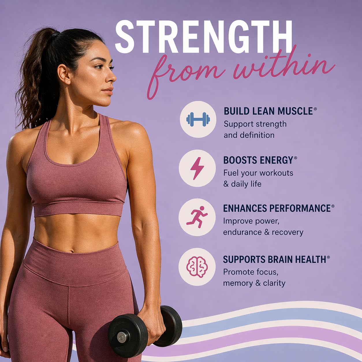 Peach Pump Women's Creatine Monohydrate 272g packaging