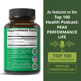 Peak Performance Akkermansia Probiotic 200M AFU bottle top view