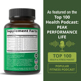 Peak Performance B Complex 100g on a wooden table