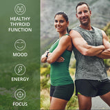 Peak Performance Beef Thyroid Glandular Capsules in a hand