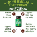Peak Performance Bone Marrow Extract Capsules side view