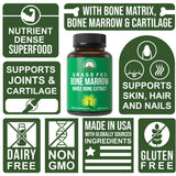 Peak Performance Bone Marrow Extract Capsules with packaging