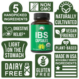 Peak Performance IBS Capsules with Vitamin Angels badge