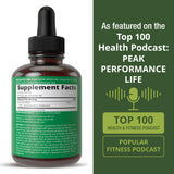 Peak Performance Kava Kava Extract Drops with fresh kava root