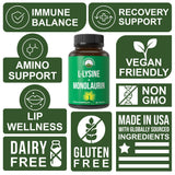 Peak Performance L-Lysine 1000mg supplement bottle with label