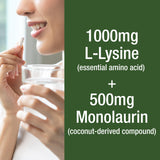 Peak Performance L-Lysine 1000mg supplement in a health setting