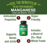 Peak Performance Manganese Capsules side view