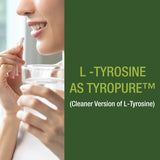 Peak Performance TyroPure L-Tyrosine 41g back view