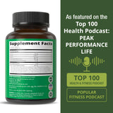 Peak Performance Vegan Calcium 150g ingredients list