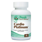 Peak Pure & Natural Cardio Platinum supplement front view