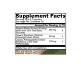 Peak + Valley Herbal Supplement ingredients close-up