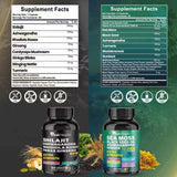 Peakhealth Shilajit & Sea Moss Supplement side view