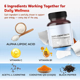 PEAKPURY Alpha Lipoic Acid 150 capsules with dosage information