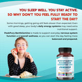 PEAKPURY Benfotiamine Supplement bottle side view