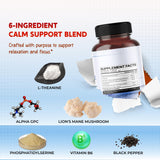 PEAKPURY Brain Support Capsules showing label details