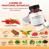 PEAKPURY Cayenne Pepper Capsules side view