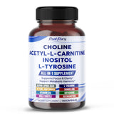 PEAKPURY Choline Supplement bottle front view with 150 capsules