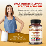 PEAKPURY Cinnamon 13-in-1 Advanced Formula supplement capsules close-up