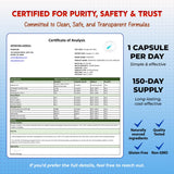 PEAKPURY Coenzyme Q-10 bottle with a measuring spoon