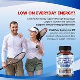 PEAKPURY Coenzyme Q-10 bottle with label