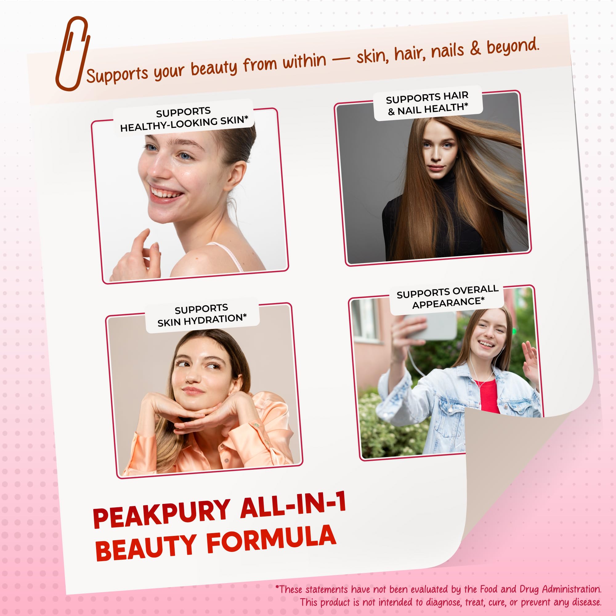 PEAKPURY Collagen Supplement bottle with capsules