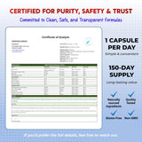 PEAKPURY Cortisol Capsules close-up of capsules