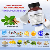 PEAKPURY Cortisol Capsules ingredients list on back