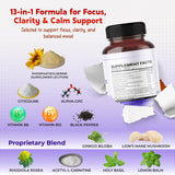 PEAKPURY Lecithin Supplement capsules on a wooden table