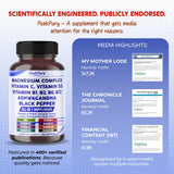 PEAKPURY Magnesium Capsules with a measuring spoon