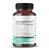 PEAKPURY Sea Moss Capsules side view showing serving size details