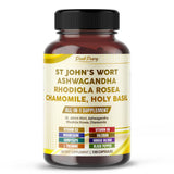 PEAKPURY St. John's Wort 13-in-1 Vegan Supplement Capsules front view